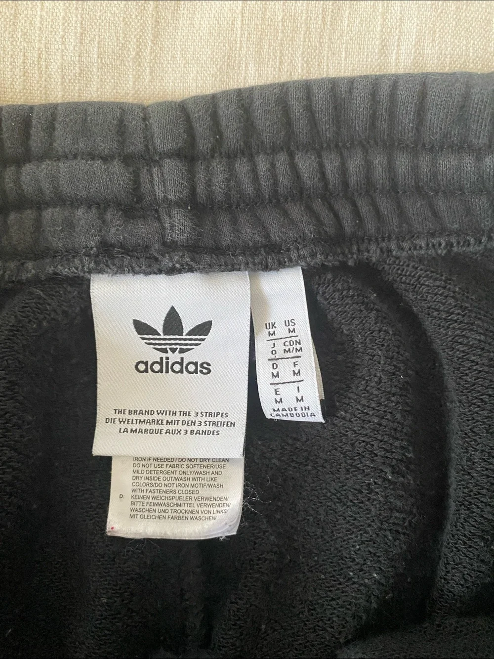 Adidas Adicolor Shattered Trefoil Black Sweat Pants